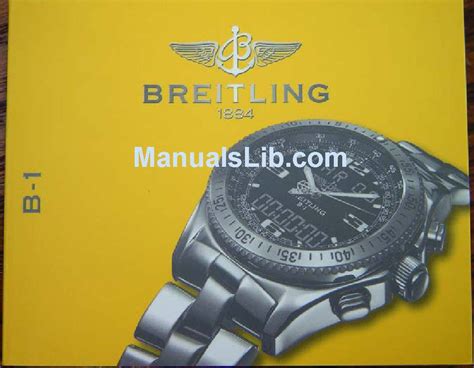 breitling b1 battery change instructions|breitling b1 chronograph manual.